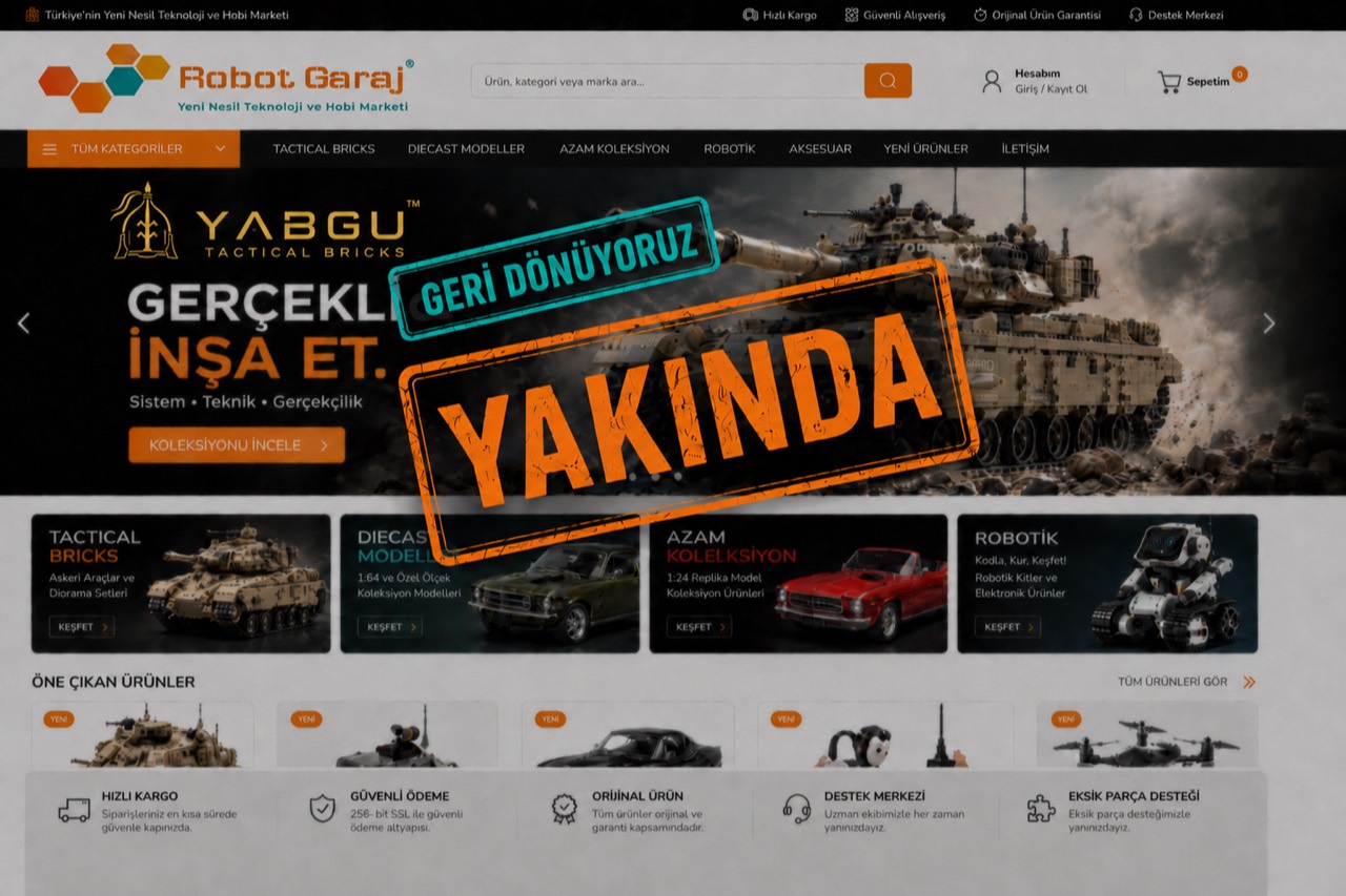 Robot Garaj - Yeniden Geliyoruz, Yakında